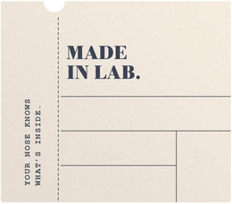 your nose knows what's inside. made in lab.
