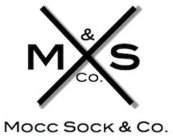 m &s co. mocc sock & co.