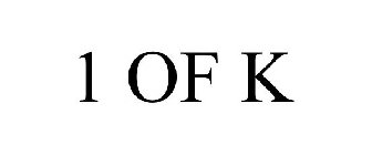 1 of k