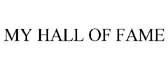 my hall of fame