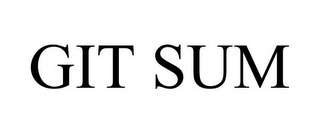 git sum