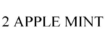 2 apple mint