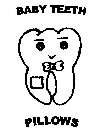 baby teeth pillows