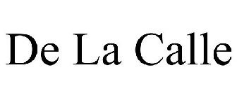 de la calle