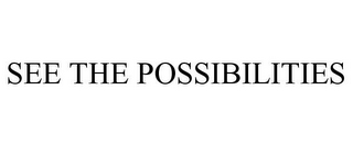 see the possibilities