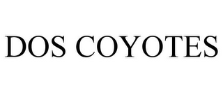dos coyotes