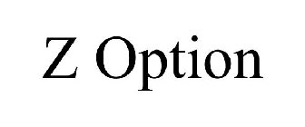 z option