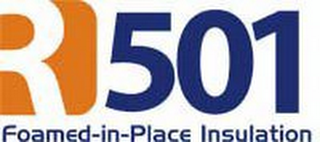 r 501 foamed-in-place insulation