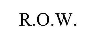 r.o.w.