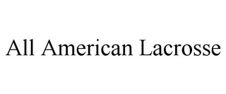 all american lacrosse