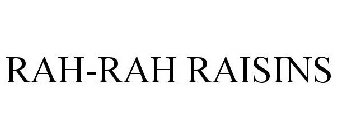 rah-rah raisins