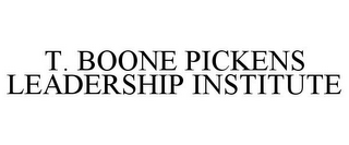 t. boone pickens leadership institute