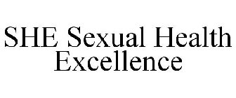 she sexual health excellence