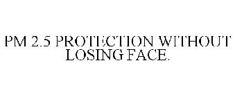 pm 2.5 protection without losing face.