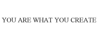 you are what you create