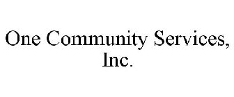 one community services, inc.