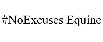 #noexcuses equine