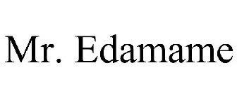mr. edamame