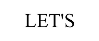 let's