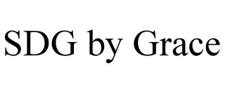 sdg by grace