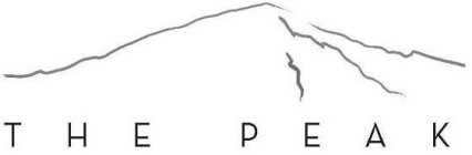 the peak