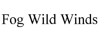 fog wild winds