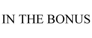 in the bonus