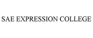 sae expression college