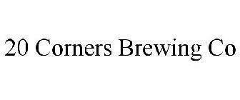 20 corners brewing co