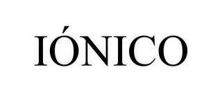 iÓnico