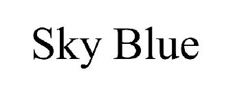 sky blue