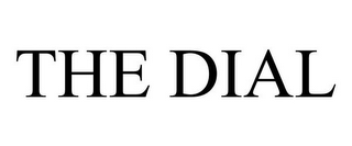 the dial