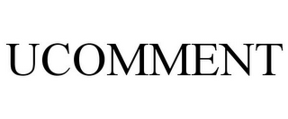 ucomment