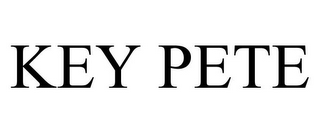 key pete