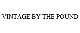 vintage by the pound