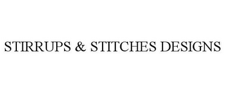 stirrups & stitches designs