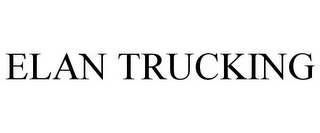 elan trucking