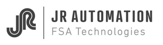 jr | jr  automation fsa technologies