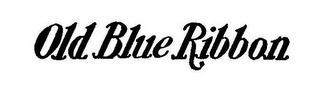 old blue ribbon