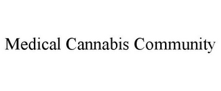 medical cannabis community
