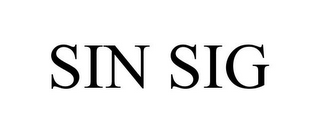 sin sig