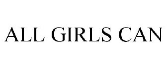 all girls can