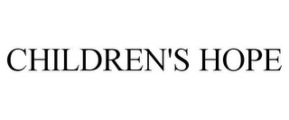 children's hope