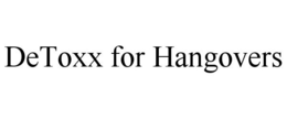 detoxx for hangovers