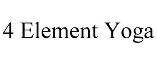 4 element yoga