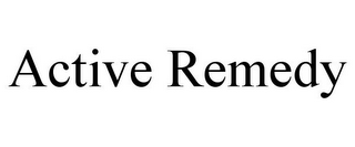 active remedy