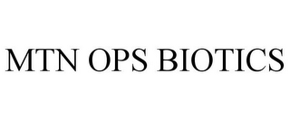 mtn ops biotics