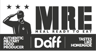 mre meal ready to eat authentic military food producer daff tastes like homemade