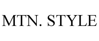 mtn. style