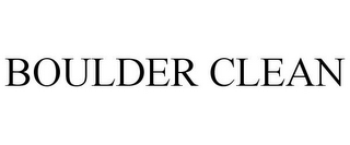 boulder clean